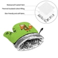 thumbnail image 6 of Naloa Drink Coffee And Do Good Oven Mitts and Pot Holders 4 pcs Set, Cooking Baking Grilling Kitchen Oven Glove for Cooking, 6 of 6