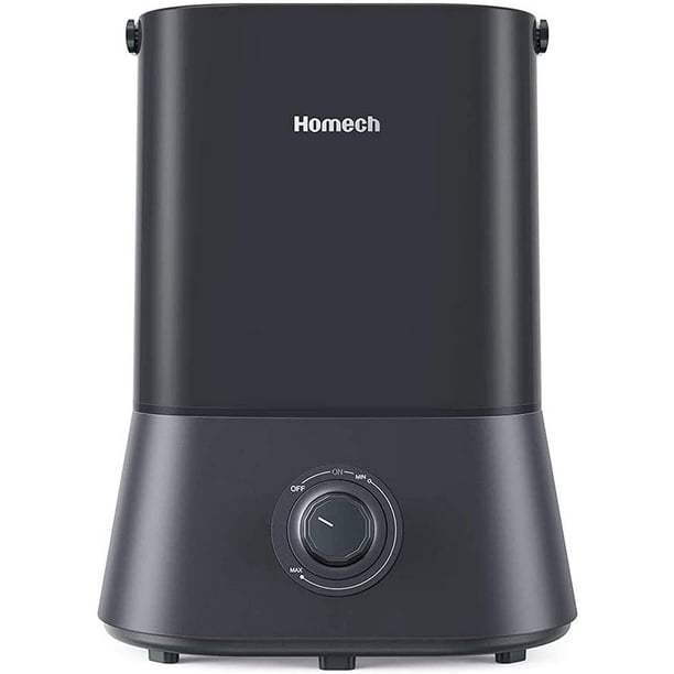 Homech Cool Mist Humidifier, 26dB Quiet Ultrasonic Humidifiers for