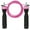 Power Pink, variant on iheart Synergee Speed Jump Rope with 2 Adjustable 10 Ft Cables, Jet Black