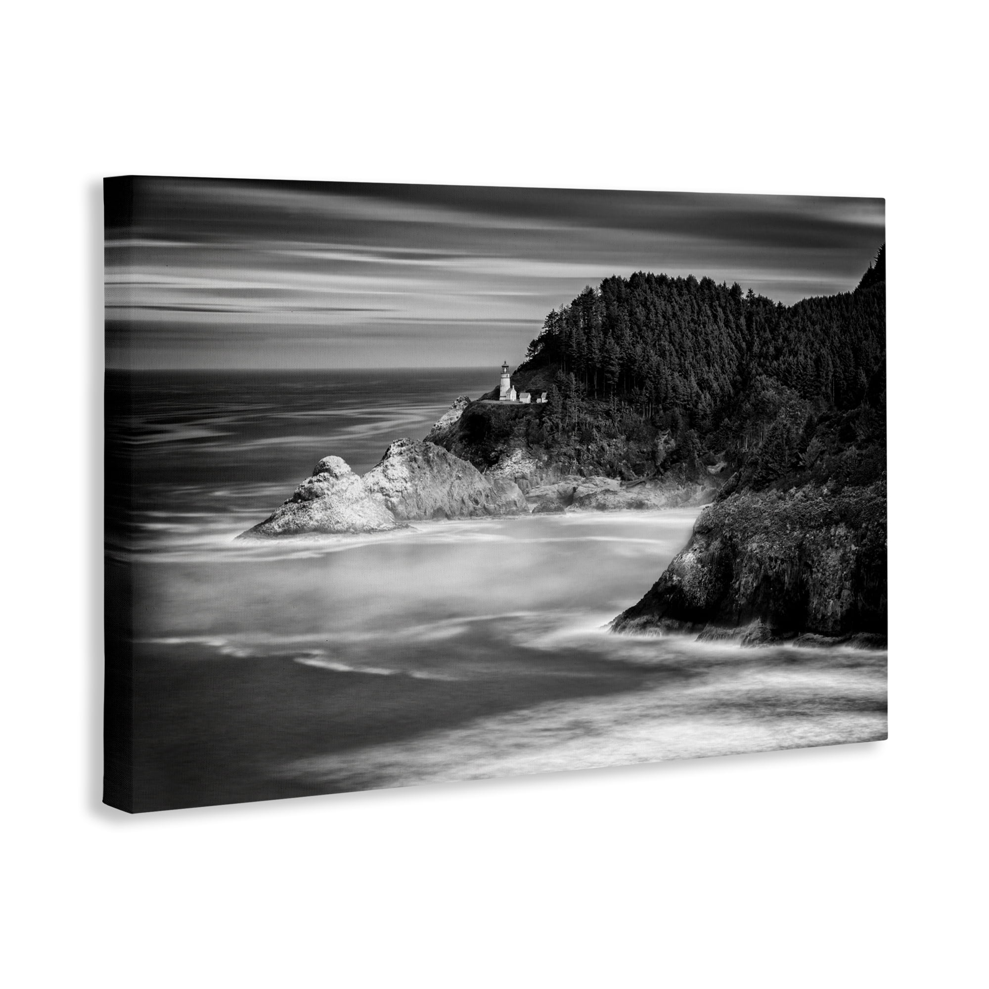 Stupell Industries Perched Above The Pacific Canvas Wall Art, design by Rick Berk