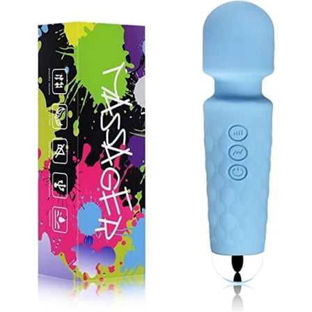 Personal Hand Held Deep Tissue Massager for Muscles, Back, Foot, Neck -Electric Percussion Body Wand Massage Gift for Women her