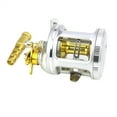 thumbnail image 1 of Moulinet de Pêche Carpe Baitcasting Tambour Roue MAX DRAG 28KG Appât de Mer Moulinets de Pêche pour Bateau, Cadre Squelet en Aluminium Rigide, 1 of 6