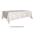 thumbnail image 3 of Easter Tablecloth 108x54 Inch - Disposable Party Table Cover, Large Bunny Egg Design Paper Tablecloth for Holiday, 3 of 6