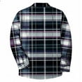 thumbnail image 4 of LIBRCLO Long Sleeve Shirts for Men Classic Fit Plaid Graphic Shirt Button Down Shirts, 4 of 5