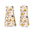thumbnail image 3 of Bixox Robe Sans Manches Imprimée pour l'Action de Grâce pour Femmes avec Poches, Robe Débardeur Décontractée Longueur Genou pour l'Été-TG, 3 of 7