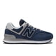 thumbnail image 3 of Zapatillas New Balance 574 V3 para mujer, color azul marino y blanco 5.5 US, 3 of 8