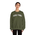 thumbnail image 4 of Paddle Tennis Sweatshirt Gifts Crew Neck Shirt Long Sleeve Unisex, 4 of 7