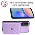 thumbnail image 5 of Allytech Galaxy A05S Wallet Case with Hand Wrist, Luxury PU Leather Shockproof RFID Blocking Cards Slots Stand Magnetic Closure Phone Case Cover for Samsung Galaxy A05S, Purple, 5 of 9