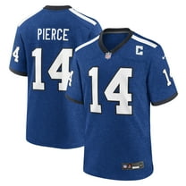 Men's Nike Alec Pierce Blue Indianapolis Colts Alternate Game Jersey