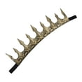 thumbnail image 3 of Corona de rey para hombre Yinane Tiara Retro Oro, 3 of 8