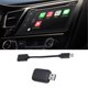 thumbnail image 1 of Para El Adaptador Inalámbrico de Auto, ABS para Adaptador de CarPlay Con Cable USB A Tipo C Para El Automóvil, 1 of 7
