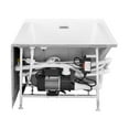 thumbnail image 4 of Avancer 60" x 36" Left-Hand Drain Rectangular Alcove Whirlpool Bathtub with Apron, 4 of 13