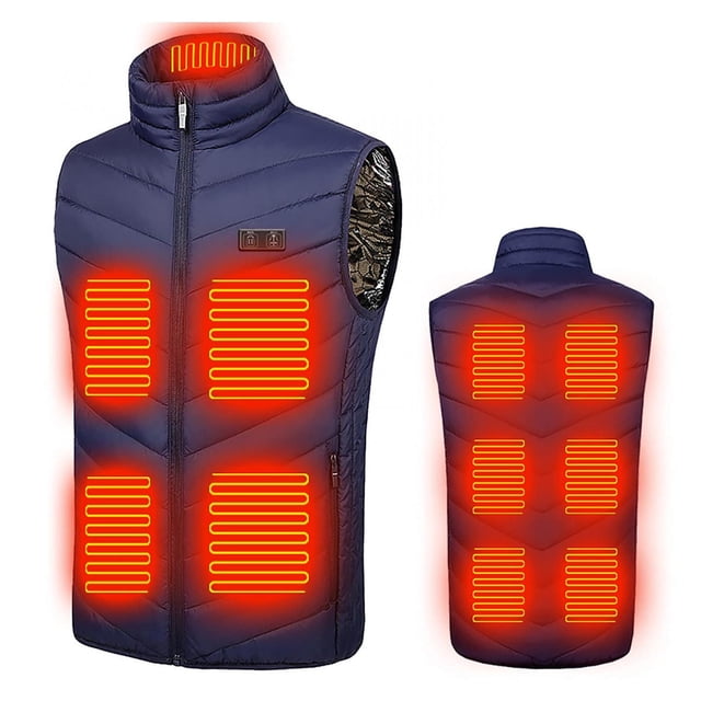 Upgraded Lightweight Heated Vest for Men Women USB Rechargeable Heating Vest Jacket with Large Capacity Battery Pack