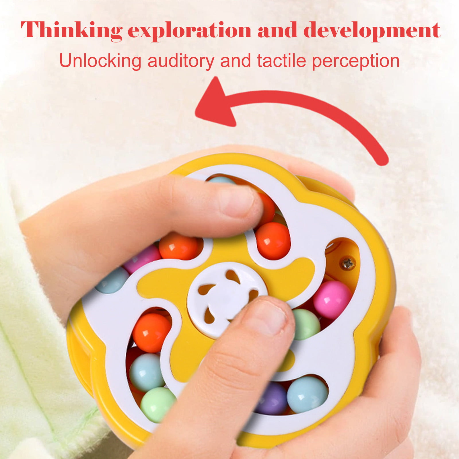 Details about   Children's Decompression Education Two-In-One Toy Fingertip Toy 