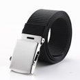 thumbnail image 2 of Weikingp Clearance! Belts for Women, Outdoor Unisex Canvas Belt Men's Training Belt Belt, Womens Belt, Western Belts for Woman Black, 2 of 2