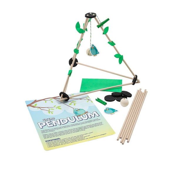 Fun Express STEM Pendulum Craft Kit Educational Activities - Makes 12