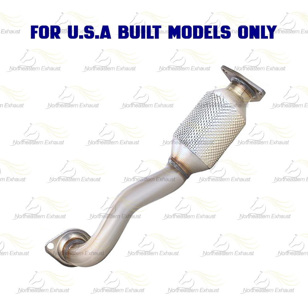 Northeastern Exhaust Catalytic Converter, Resonator Pipe & Muffler Fits 2010-2011 Honda CR-V 2.4L - Direct Fit EPA-Approved | Stainless Steel System Kit