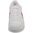 thumbnail image 3 of Nike Cortez Mens Fashion Trainers in White Red, 3 of 6