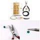 thumbnail image 4 of Paquete de 2 conjuntos de fornituras de joyería Pendientes de bricolaje Herramientas de reparación de para adultos Yinane Kits de fornituras de joyería, 4 of 8