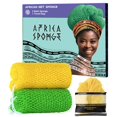 thumbnail image 1 of Esponja de baño RelaxScene African Net exfoliante, paquete de 2, 1 of 5