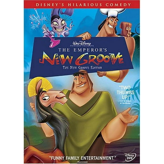 The Emperor's New Groove (DVD), Walt Disney Video, Kids & Family