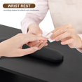 thumbnail image 5 of BarberPub Nail Makeup Desk with Drawers Manicure Table Cabinet Storage Beauty Salon Home Office Workstation 2844, 5 of 5