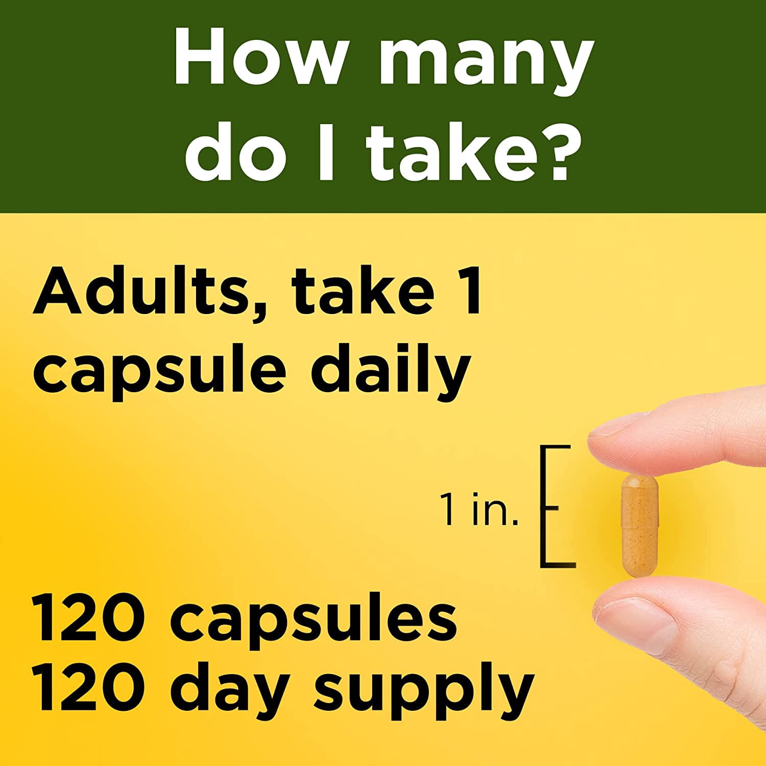 Product of Nature Made Turmeric Capsules, 180 ct.