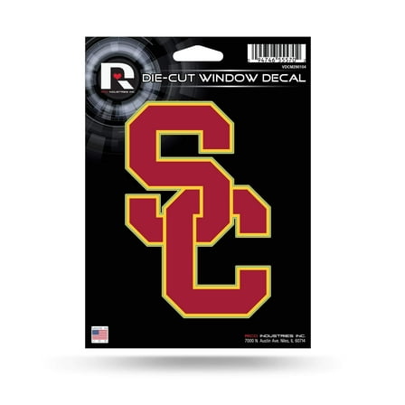 Rico Industries NCAA Southern Trojans - USC USC Medium Die Cut Decal