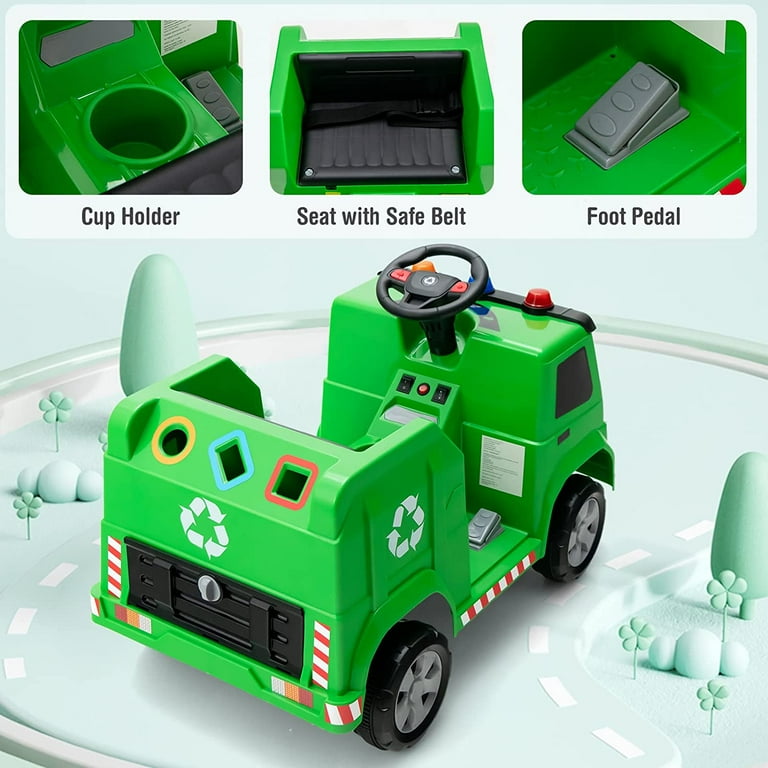 Trash trucks store for toddlers