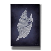 Epic Graffiti 'Blue Seashell I' by Cindy Jacobs, Canvas Wall Art, 18"x26"