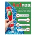 thumbnail image 2 of 4-in-1 PH Meter, PH Meter, Digital PH Tester 0.01 High Accuracy, 2 of 5