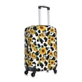 thumbnail image 3 of Daiia Cute Cow Print Sunflower A Luggage Cover, Thickened Washable Travel Luggage Covers, Elastic Unique Baggage Covers for 18-20 inch Luggage-Small, 3 of 9