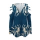 thumbnail image 4 of ICHUANYI Liquidación Camiseta holgada estampada a la moda para mujer Blusa de manga larga con cuello en V Tops casuales ICHUANYI WER202308233259, 4 of 6