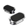 thumbnail image 1 of 2 soportes magnéticos de metal multifuncional para coche, imán 8X, soporte giratorio de borde magnético de 360°, compatible con todos los teléfonos móviles, negro/plata (en caja). Zefei Wu 9024735039433, 1 of 5