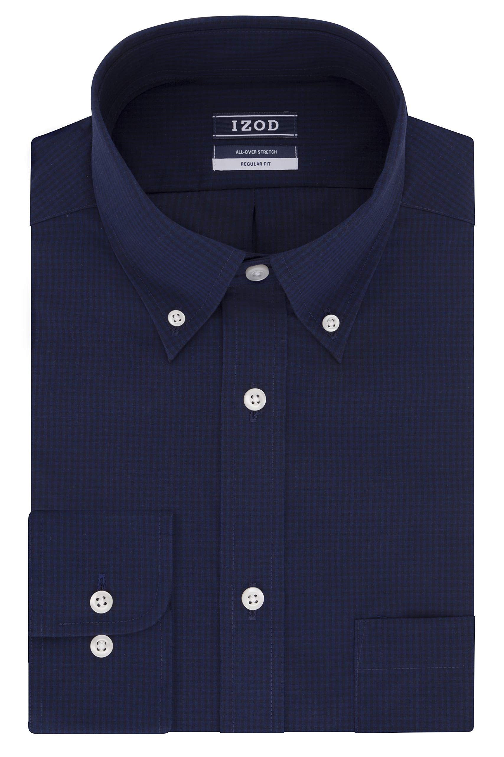 izod blue dress shirt