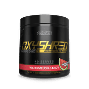 EHPlabs OxyShred Super Dosed Thermogenic Pre Workout Powder for Shredding - Pre Workout Powder with L Glutamine & Acetyl L Carnitine, Energy Boost Drink - Grape Bubblegum, 40 Servings