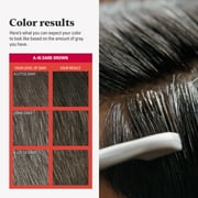 Just For Men Easy Comb-In Gray Hair Coloring, A-45 Dark Brown, Pack of 3