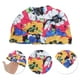 thumbnail image 3 of Gorros de natación de estilo de tinta transpirable de 1 Pc de Bargains Únicos, color variado, 3 of 6