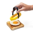 thumbnail image 2 of Espátula de silicona para huevos, 2 en 1, con forma de aro, para hacer tortillas y panqueques en casa, 1 unidad, 2 of 3