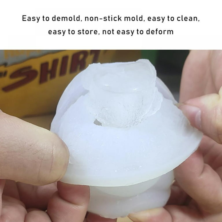 3d Teddy Bear Ice Cube Mold Silicone Animal Mold Soap Candle Mold