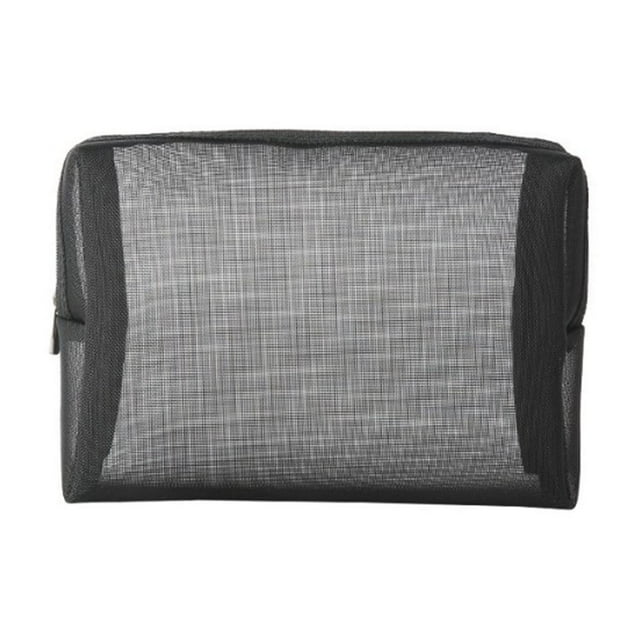 Xihbxyly Bolsa de Malla Transparente, Organizador Versátil para Guardar Artículos de Tocador, Neceser Ligero de Viaje para Maquillaje, Porta Cosméticos de Fácil Visibilidad, Ideal para Usar En Casa,