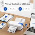 thumbnail image 2 of Impresora térmica de etiquetas ETIKEZ PL50E Bluetooth 4x6", 2 of 9