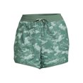 thumbnail image 5 of Reebok Women's Plus Size Printed Essential Running Shorts with Pockets, 5 of 5
