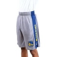 thumbnail image 1 of Ultra Game NBA Golden State Warriors Men's Mesh Athletic Active Basketball Shorts, Heather Gray, Small, 1 of 4