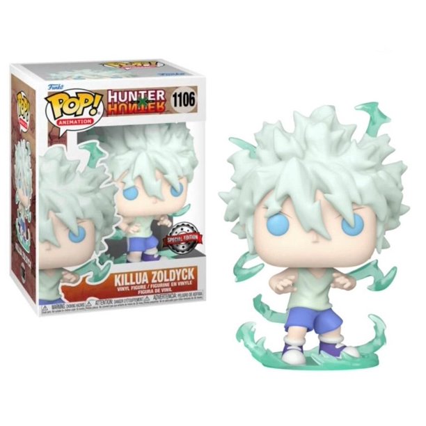 Funko Pop Hunter X Hunter Killua Zoldyck (Godspeed) Figure (Special Exclusive) - Walmart.com