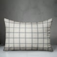thumbnail image 3 of Creative Products Slate Windowpane Pattern 14x20 Spun Poly Pillow, 3 of 3