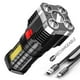 thumbnail image 1 of Xihbxyly Linterna Usb de Mano de Alta Potencia, Batería de Larga Duración, Resistente Al Agua Ipx4, Ideal para Aventuras Al Aire Libre, Camping, Senderismo, Emergencias, Tamaño 14,1 X 6,4 Cm., 1 of 3