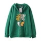 thumbnail image 4 of Dark hip hop gótico Harajuku Y2k estampado de mariposa cremallera Sudadera con capucha hombres y mujeres Harajuku chaqueta sudadera, 4 of 5