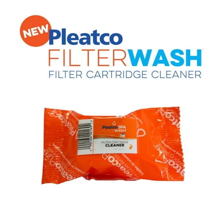 filter wash pleatco spa pack single tablets spas