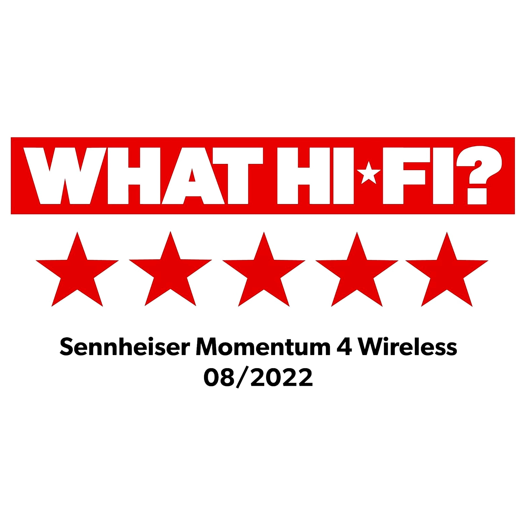 Sennheiser Momentum 4 Wireless Bluetooth, Headphones, Single Piece, Over-Ear Headphones with Adaptive Noise Cancellation, White,1-Multipack Quantity